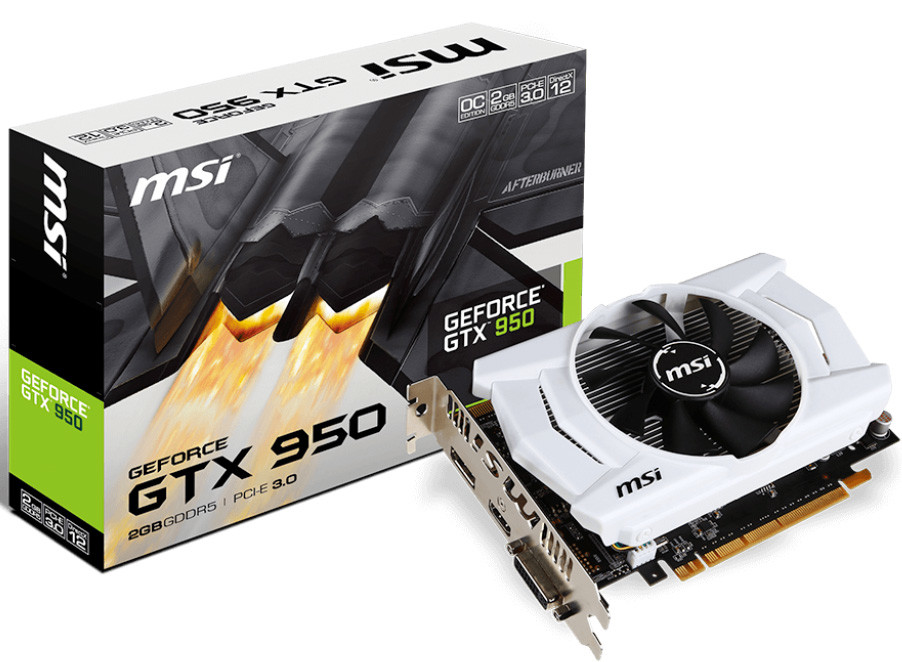 MSI Launches New GeForce GTX 950 Graphics Cards with 75W Board