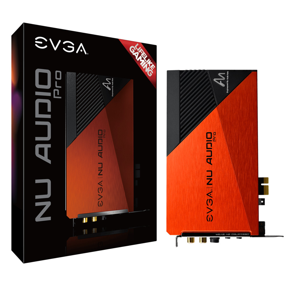 EVGA Announces the NU Audio Pro 7.1 Sound Cards | TechPowerUp