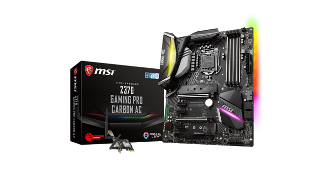 MSI Z370 GAMING PRO CARBON AC Review - Board Layout | TechPowerUp