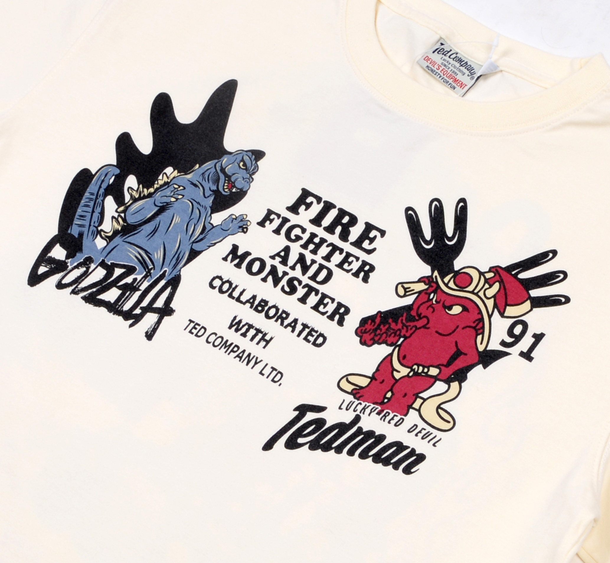 TDGZ-100| TEDMAN×GODZILLA コラボTシャツ | TEDMAN