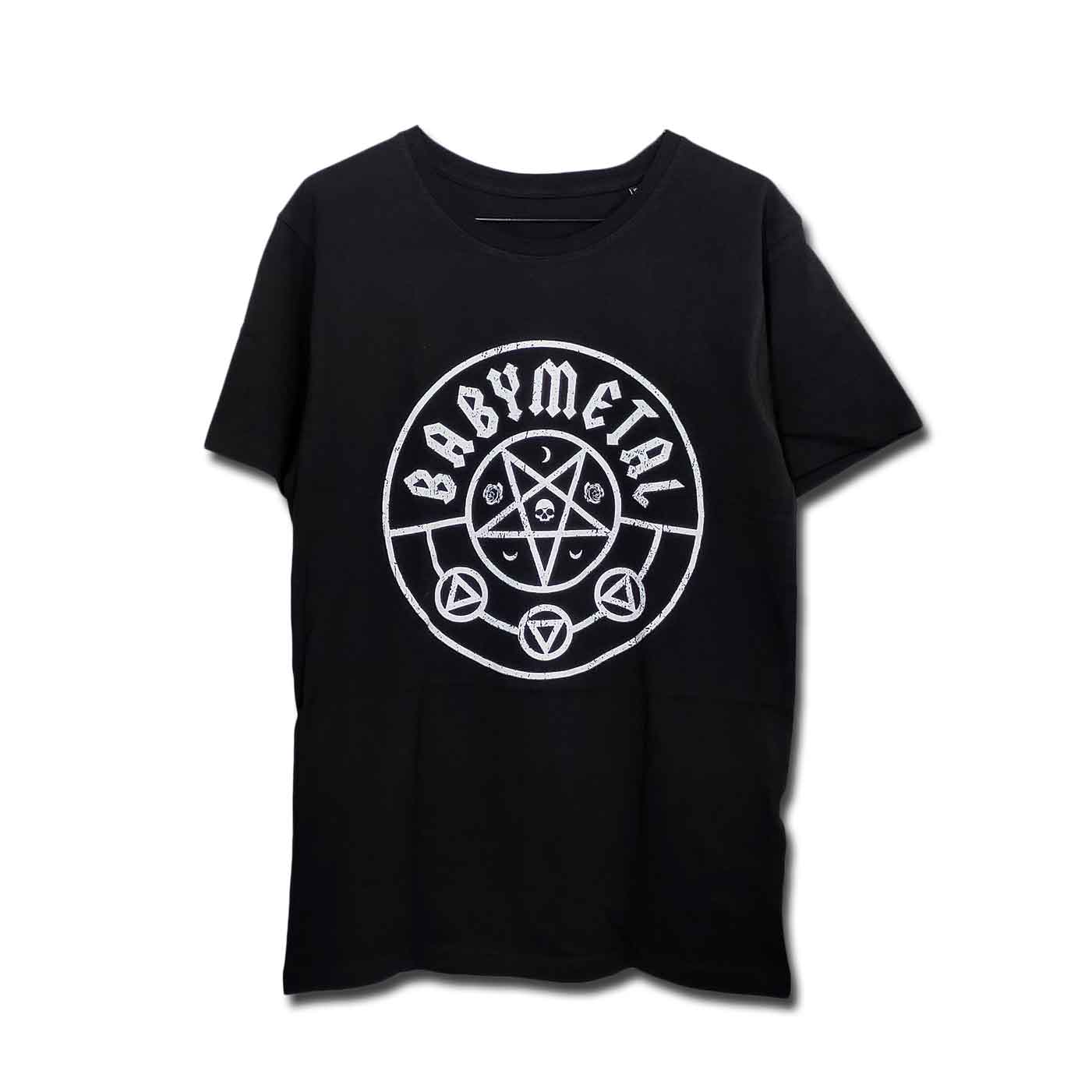 Babymetal バンドTシャツ ベビーメタル Pentagram - バンドTシャツの