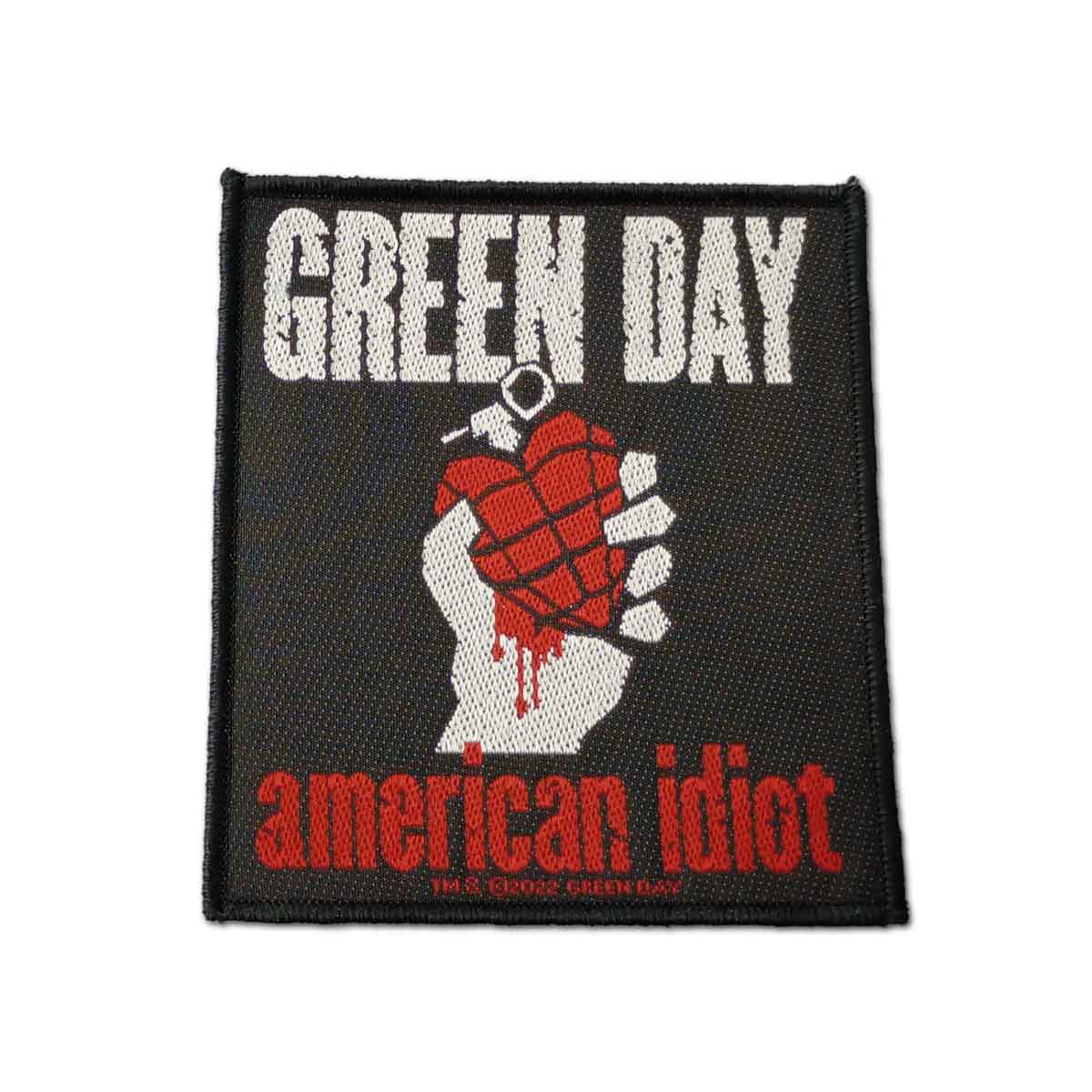 Green Day パッチ／ワッペン グリーン・デイ American Idiot - バンドT