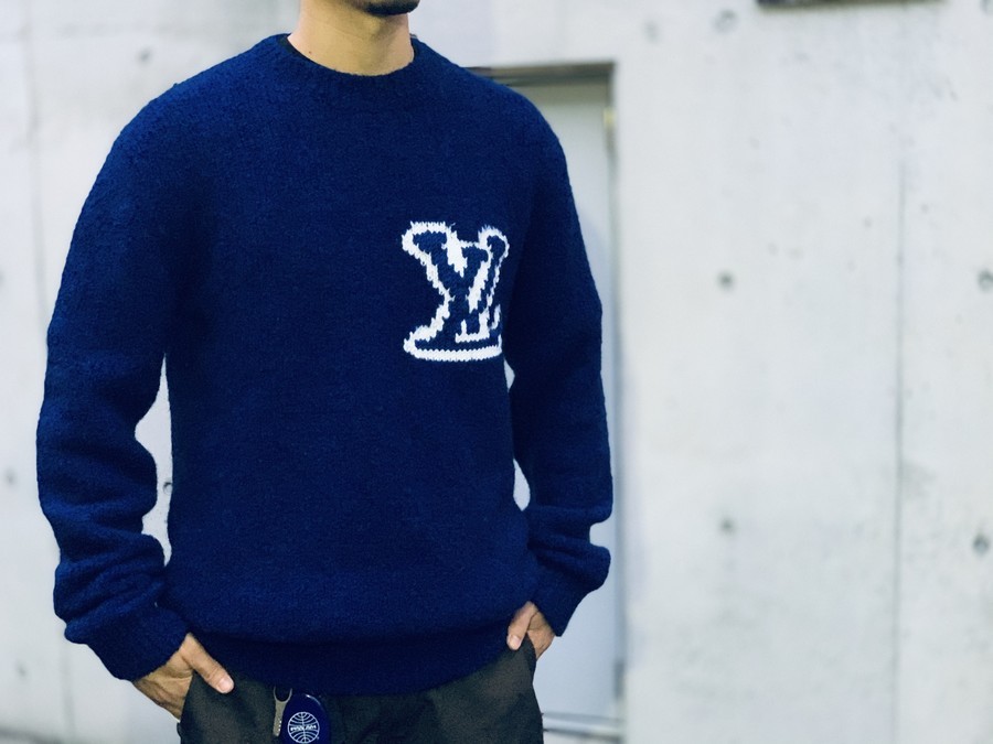 LOUIS VUITTON /ルイヴィトン 】インタルシアークルネックニットのご