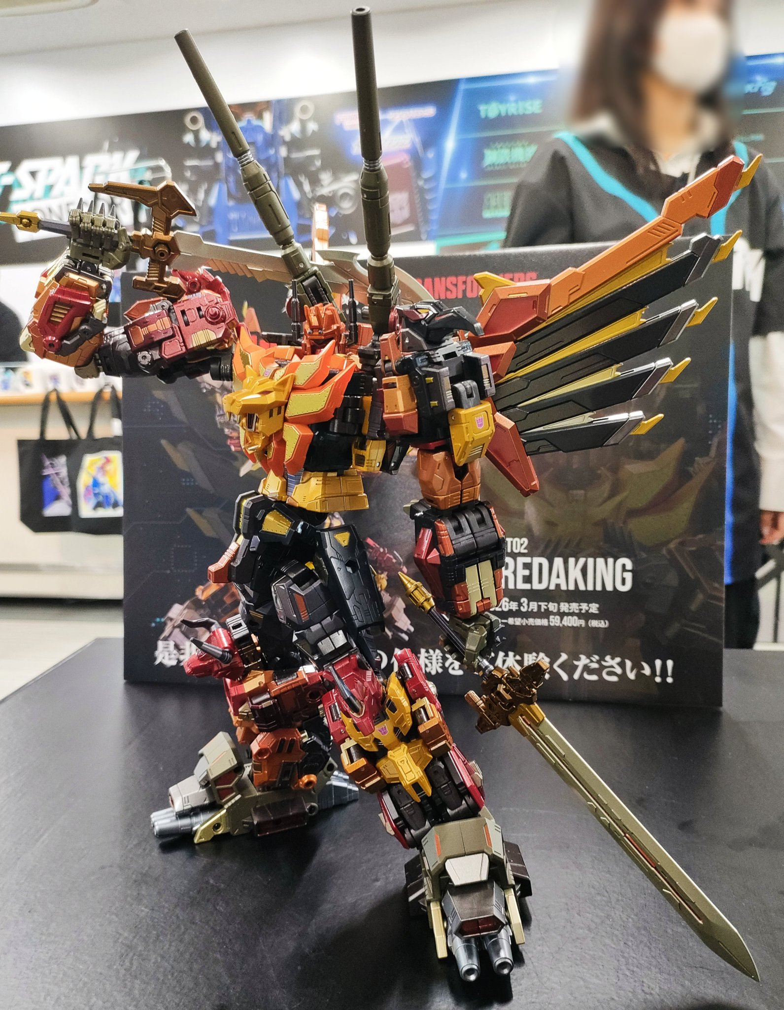 Shizuoka Hobby Show 2025 – Takara Adamas Machina AMT-02 Predaking