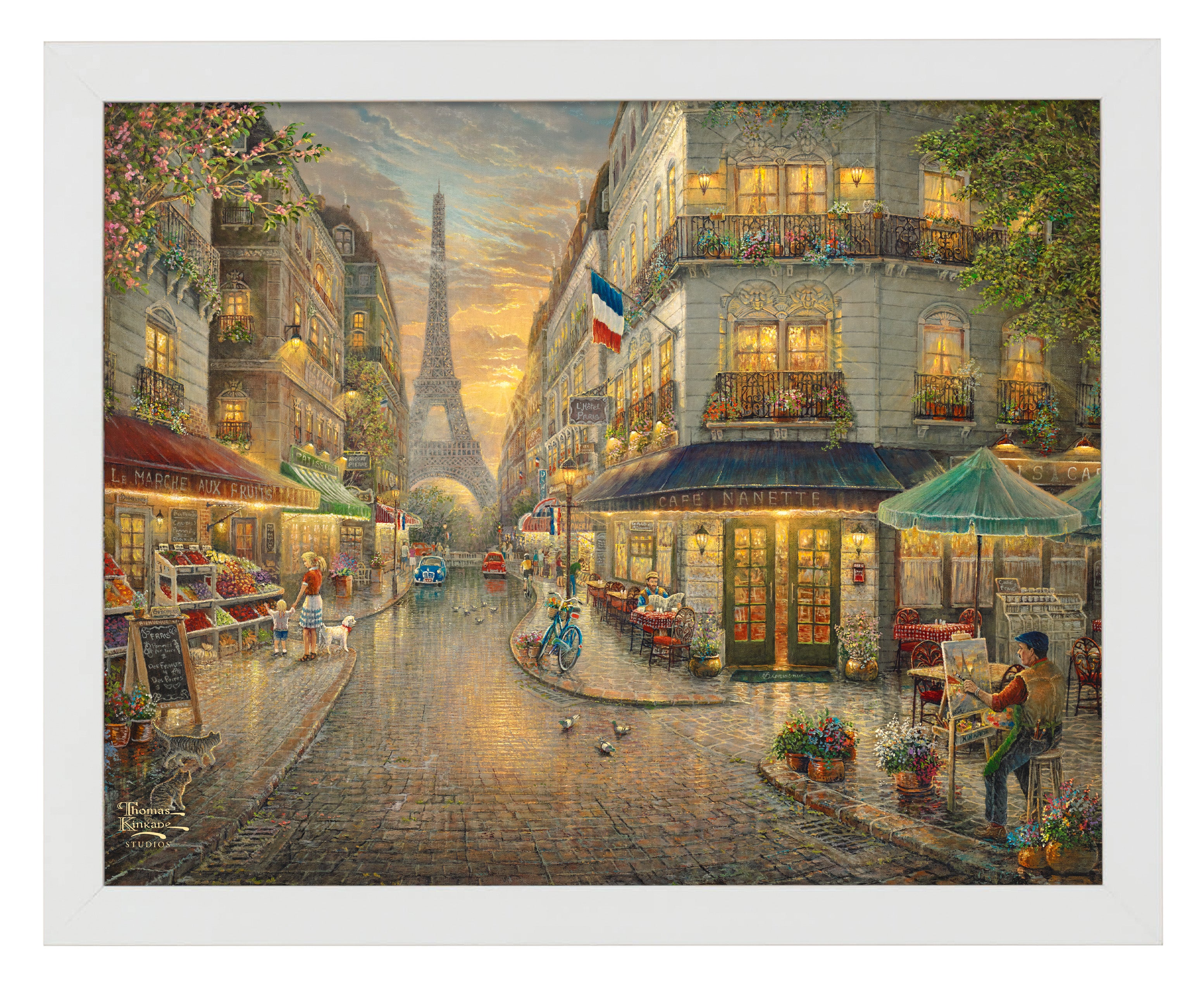 Paris Cafe - Art Prints – Thomas Kinkade Studios