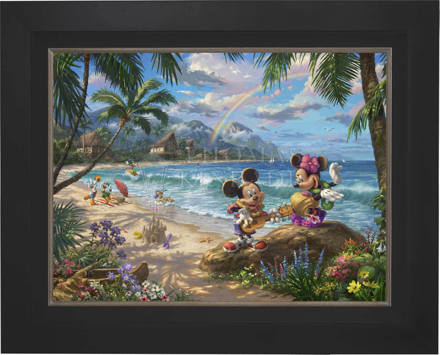Disney Mickey and Minnie in Hawaii - Jewel Edition Art – Thomas