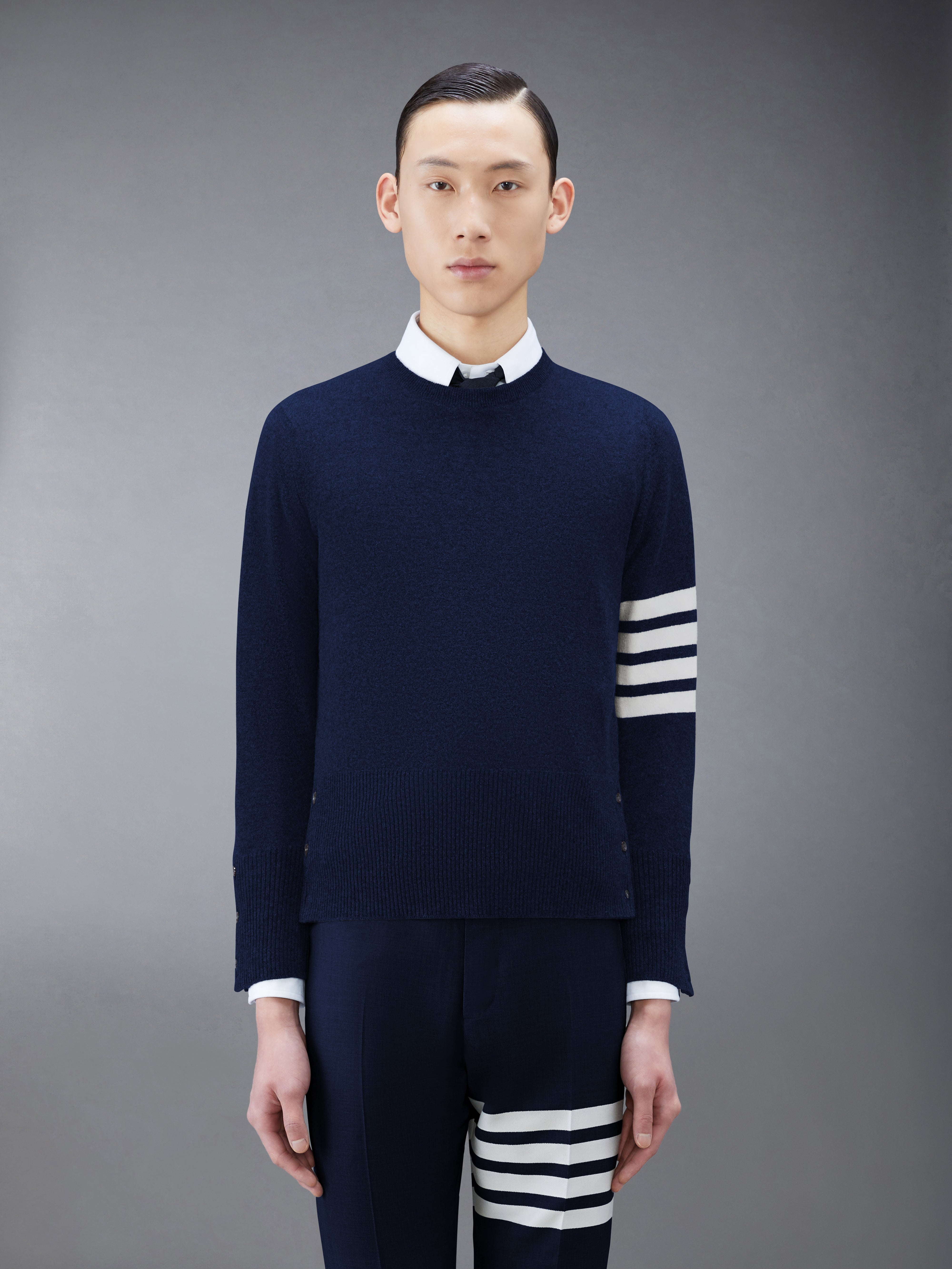 Classic Cashmere 4 Bar Pullover | Thom Browne