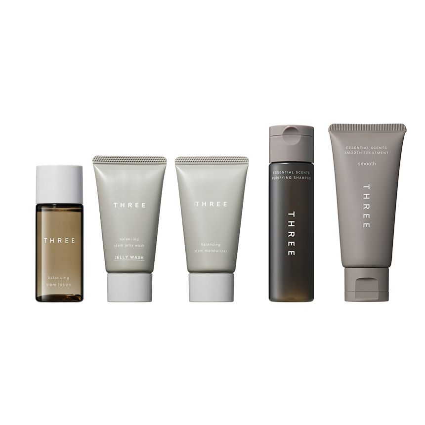THREE バランシングステム & ヘアケア トライアルセット | スキンケア