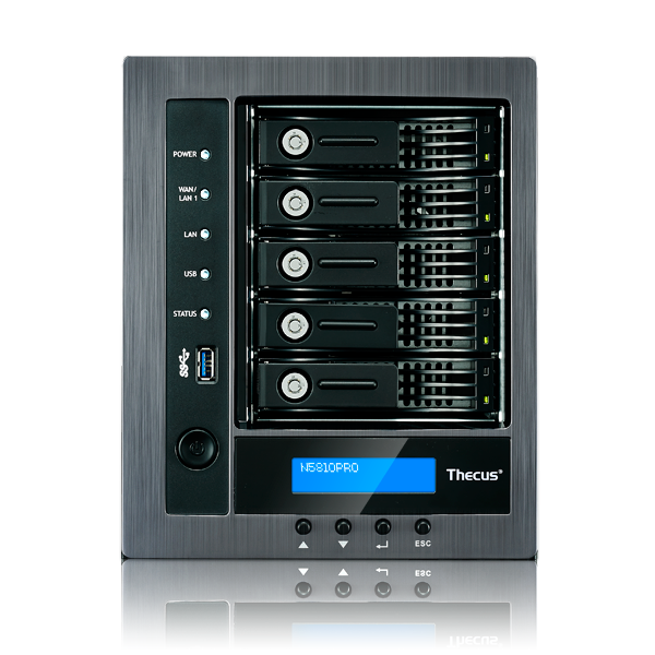 Thecus NAS: Empowering Professionals. Rackmount NAS, Tower NAS