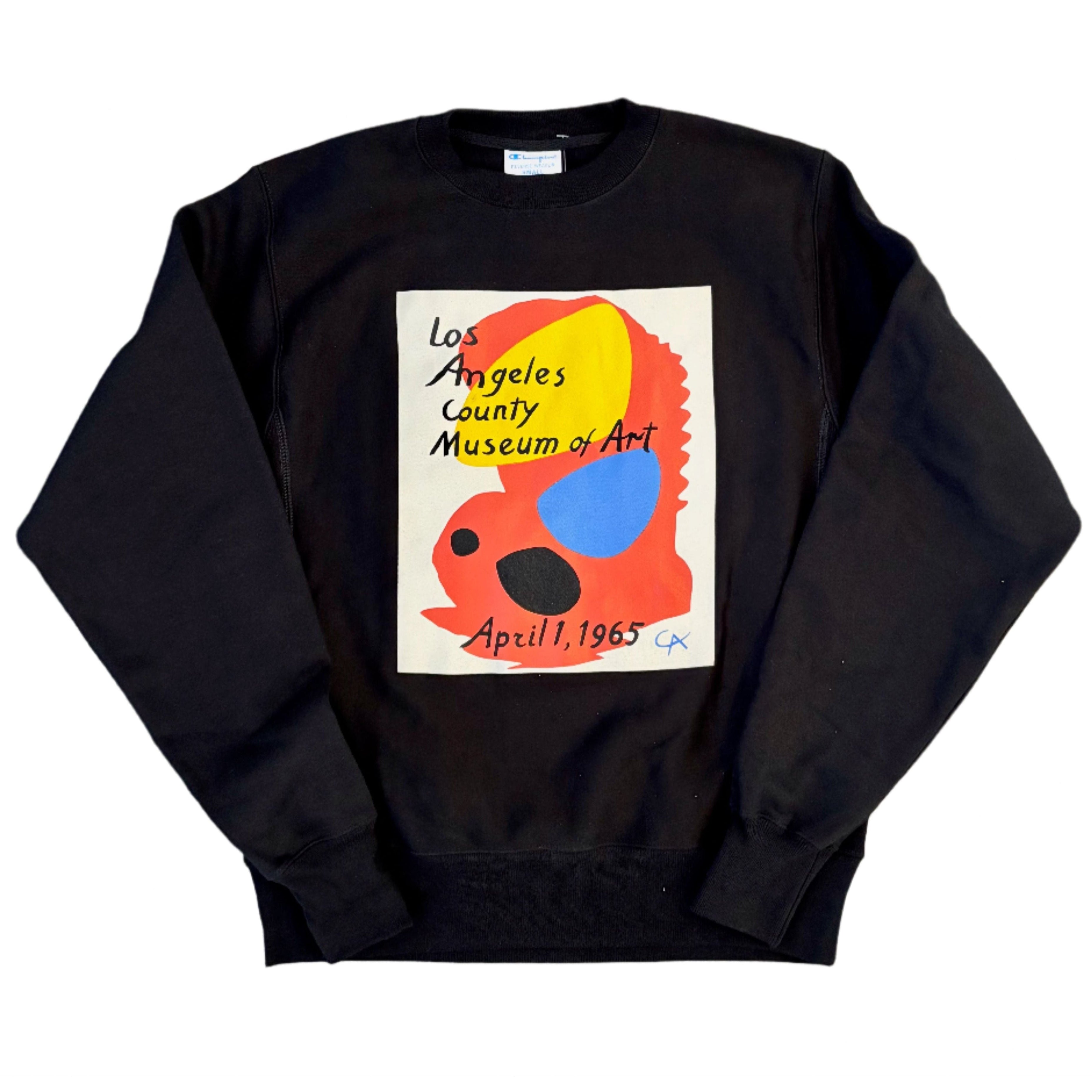 Alexander Calder Black Champion Sweatshirt – LACMA Store