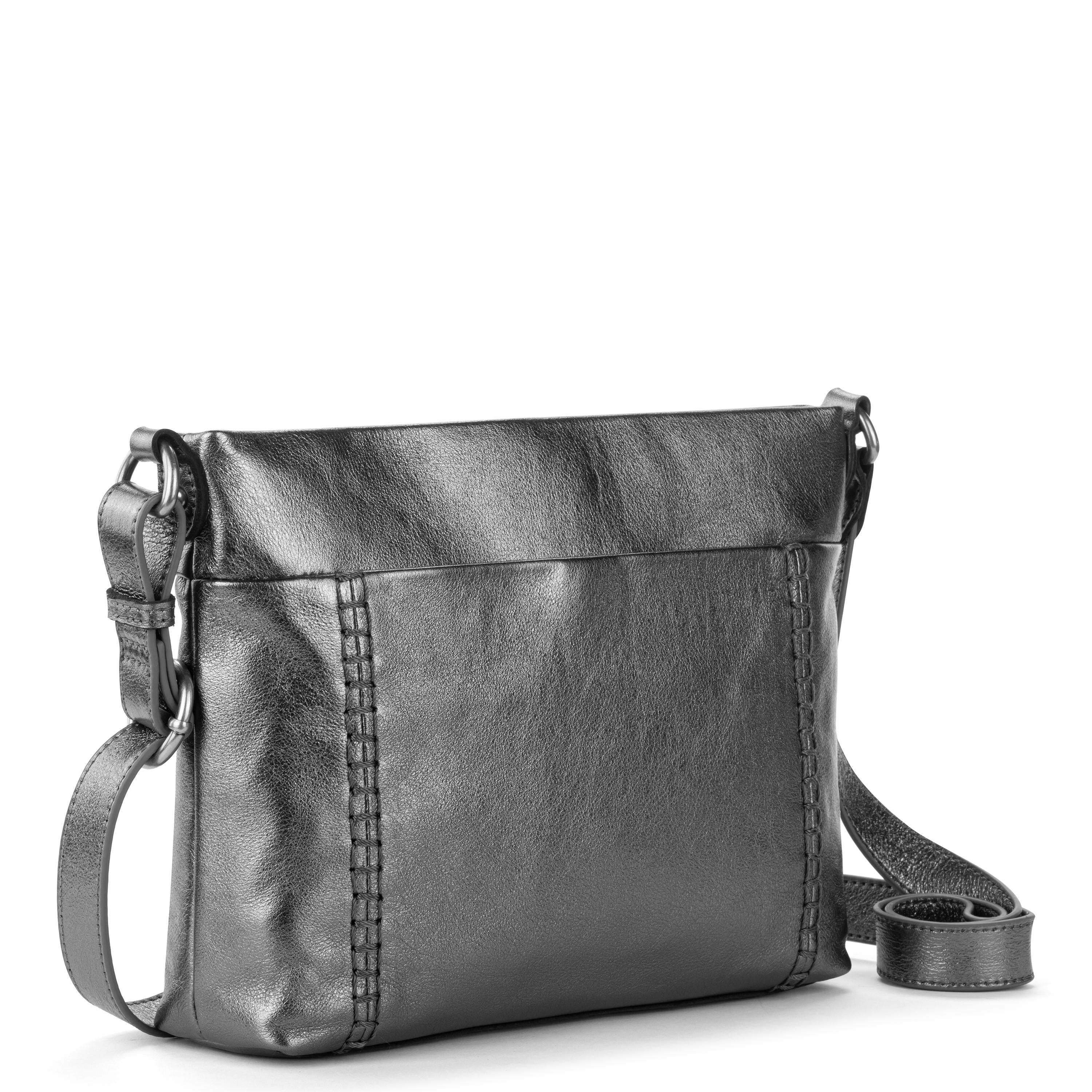 Melrose Crossbody Bag in Gunmetal Leather – The Sak