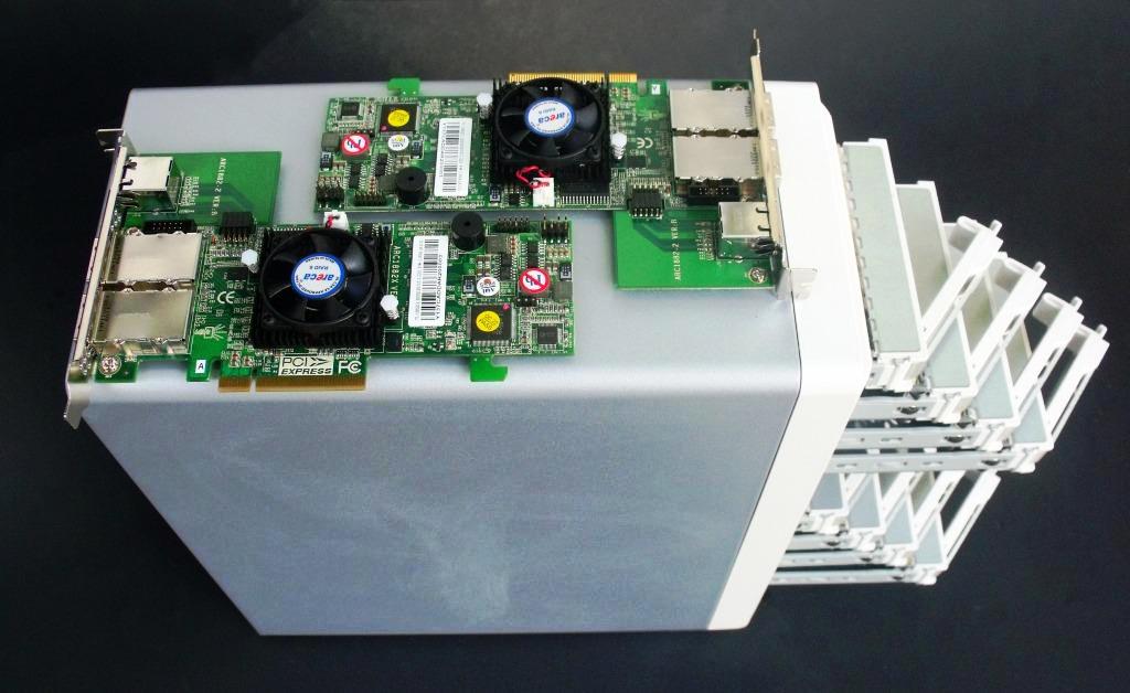 Areca ARC-1882x 2nd Gen 6Gb/s SAS/SATA RAID Card Review - 4.7GB/s