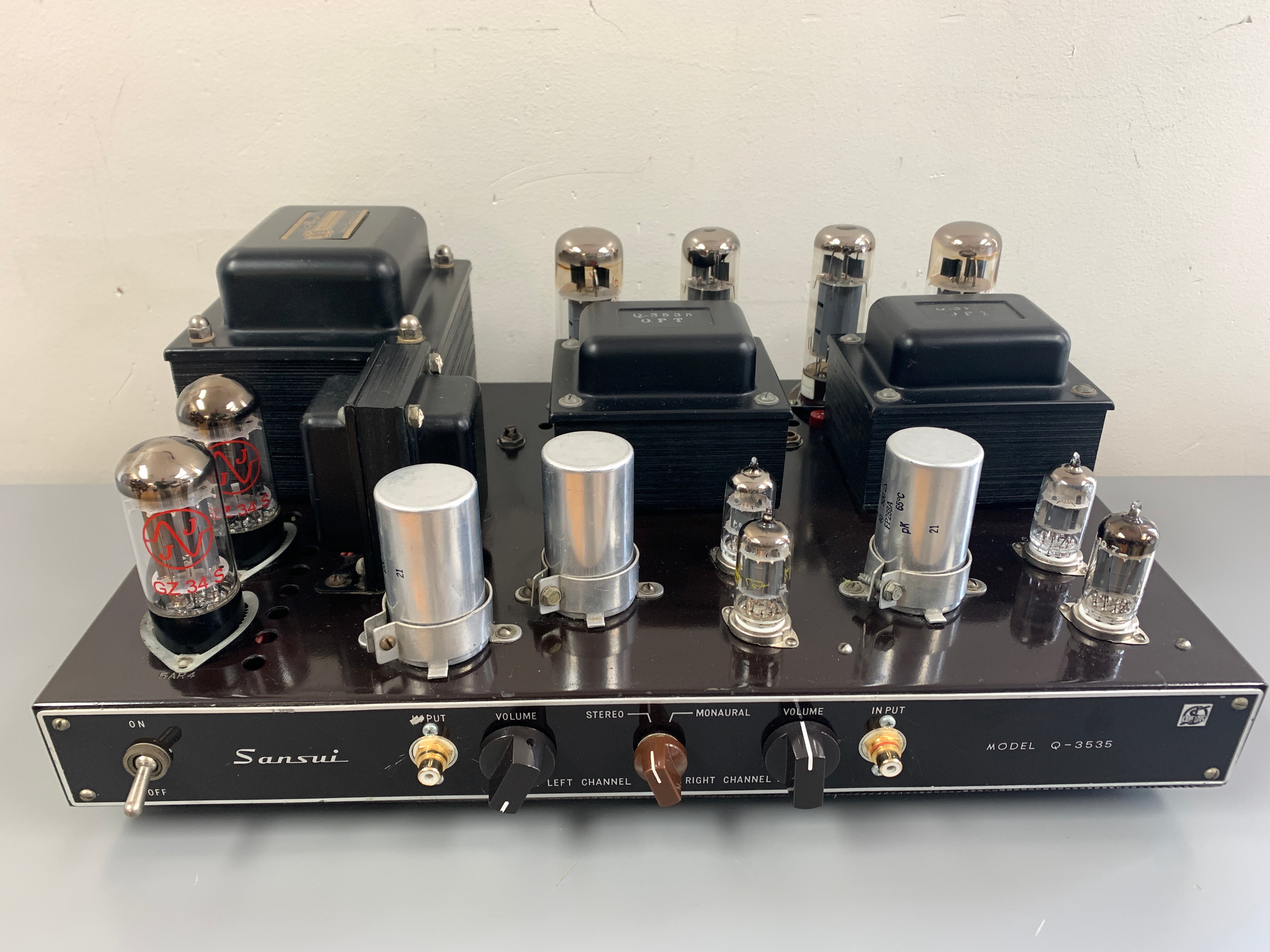 Sansui Q-3535 Tube Power Amplifier * 1958 * Fully Operational