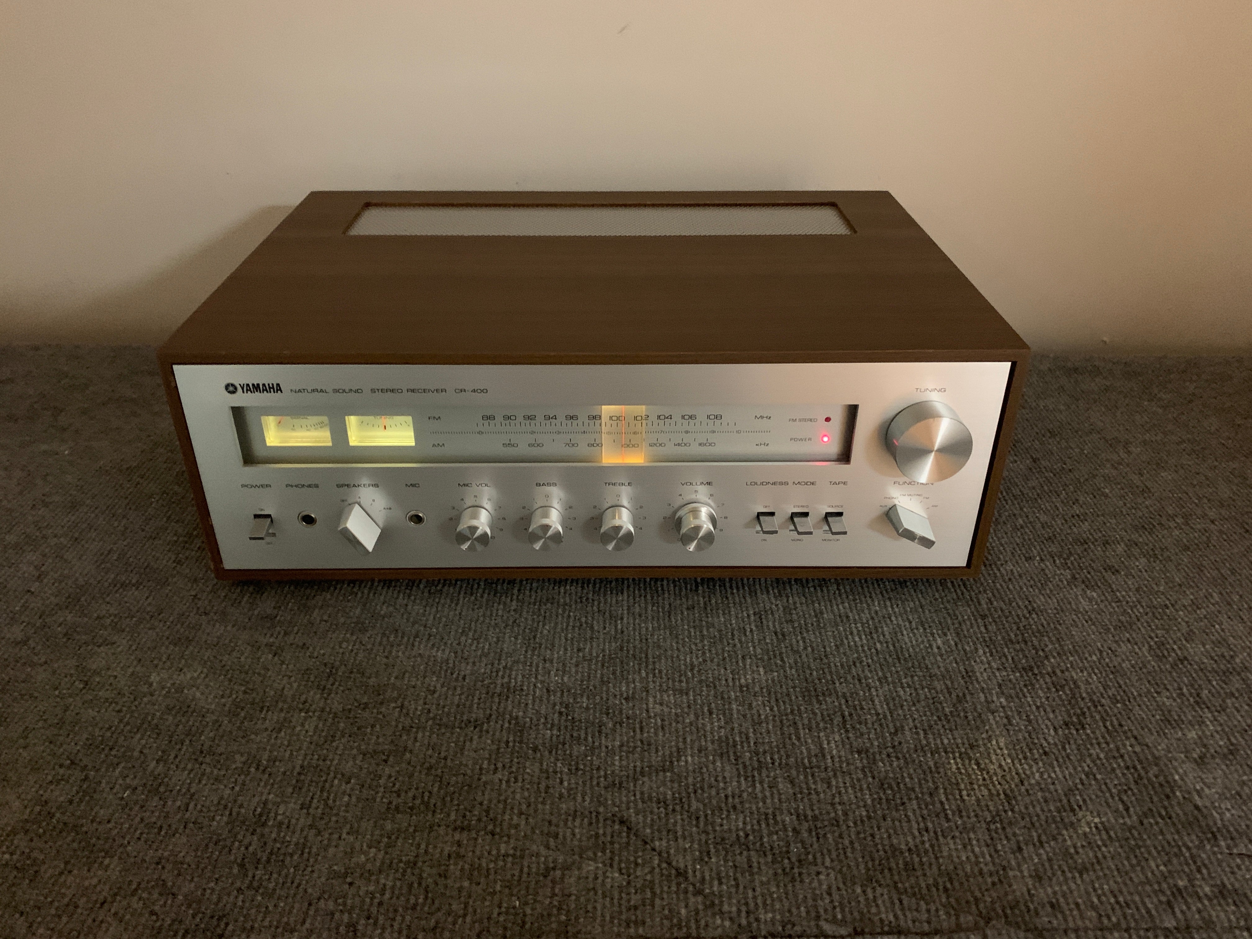 Yamaha CR400 Stereo Receiver – The Turntable Store