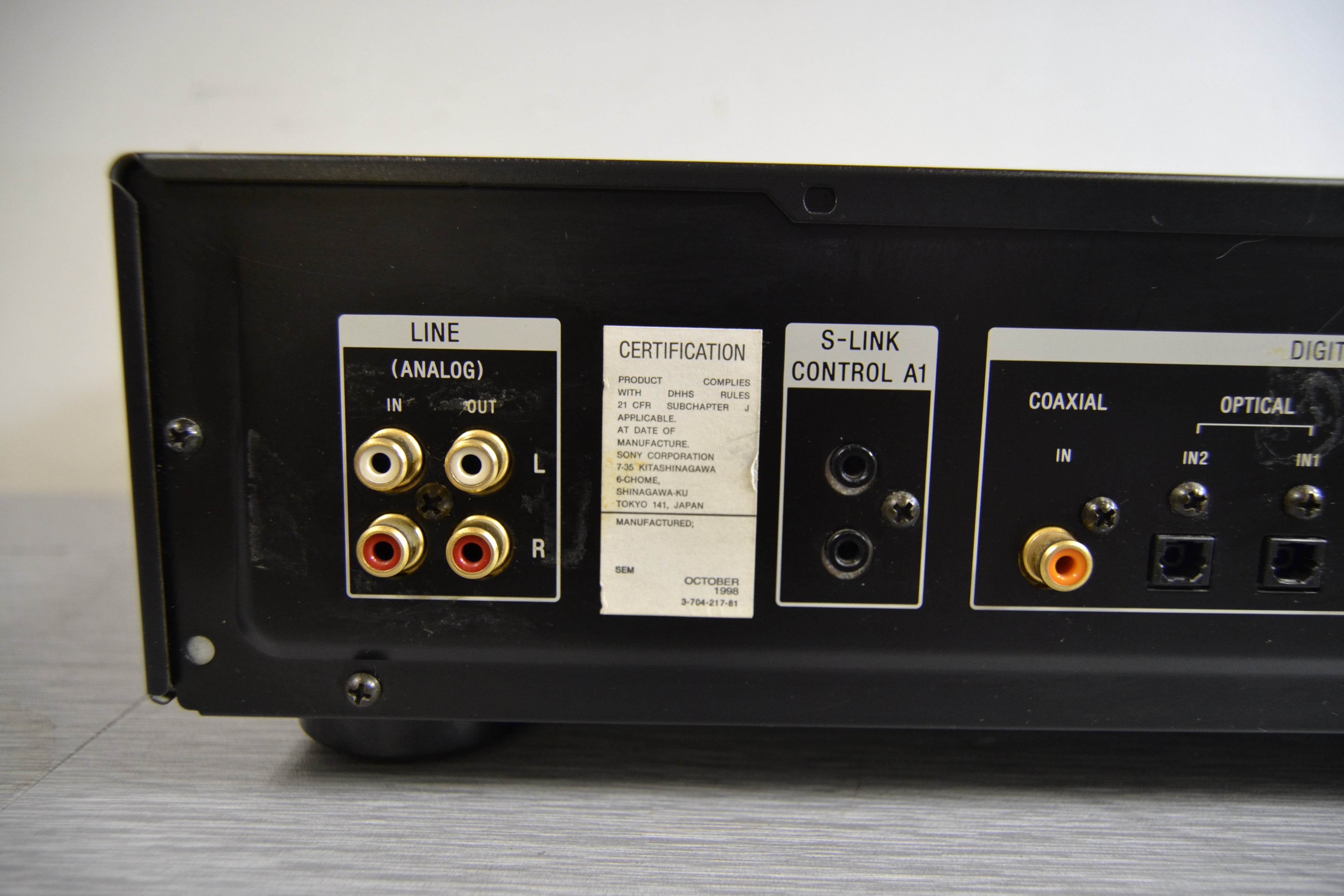 Sony MDS-JB920 Minidisc Recorder – The Turntable Store