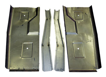 Motorsport Auto - The Z Store - Premium Floor Pan Kit, 79-83 280ZX
