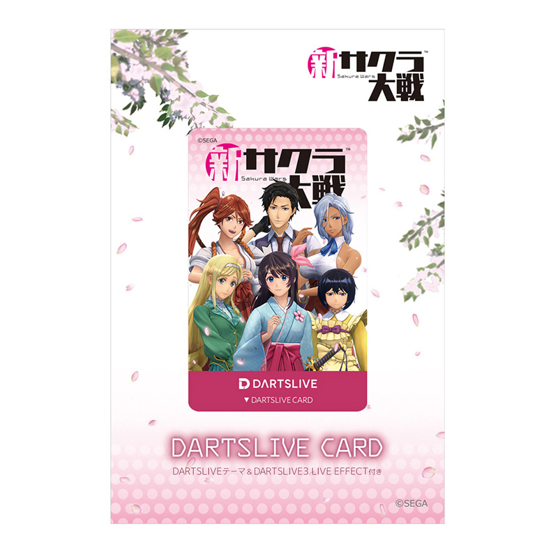 ダーツ ライブカード 新サクラ大戦 DARTSLIVE CARD テーマ付き