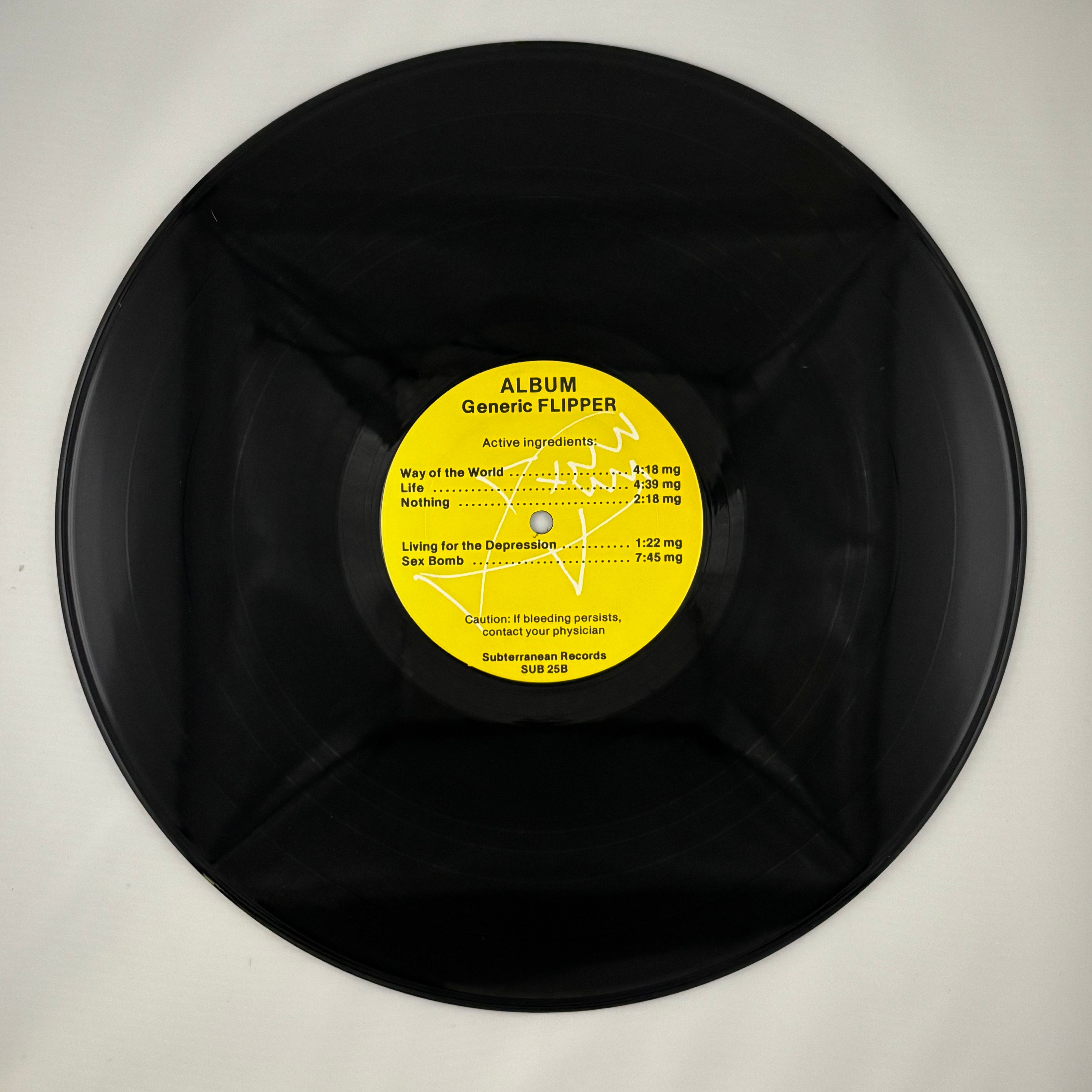 Flipper - ALBUM Generic FLIPPER – Tiger Rose Vintage & Vinyl