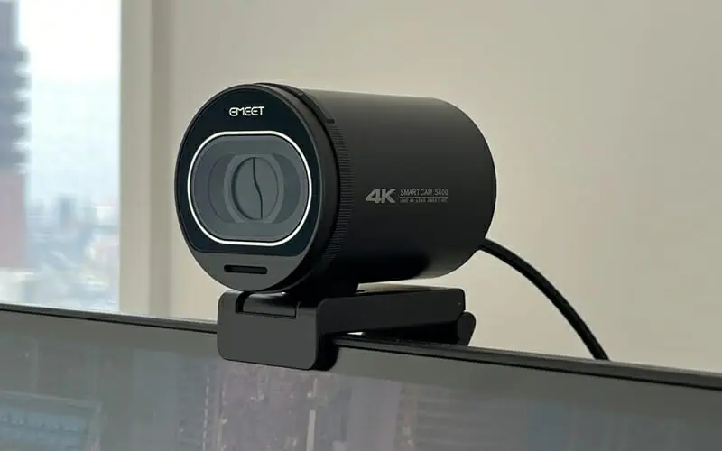 EMEET】S600L 4K Webカメラ リングライト一体型 自動露出 EMEET S600