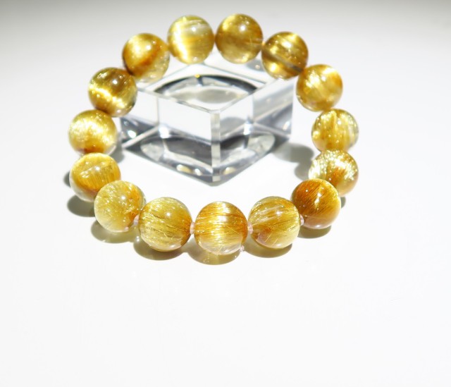 ハイグレード！！ タイガータイチンルチルブレス8㎜（新品未使用