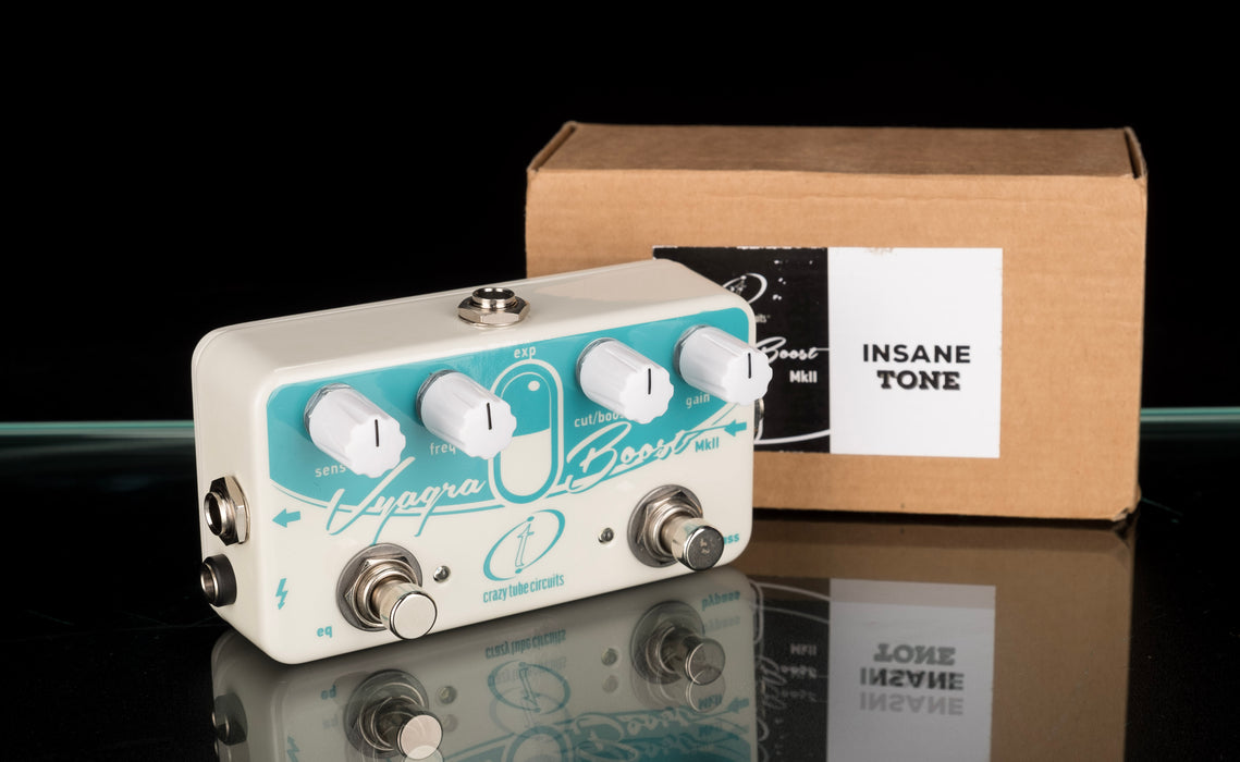 Used Crazy Tube Circuits Vyagra Boost Pedal with Box — Truetone Music