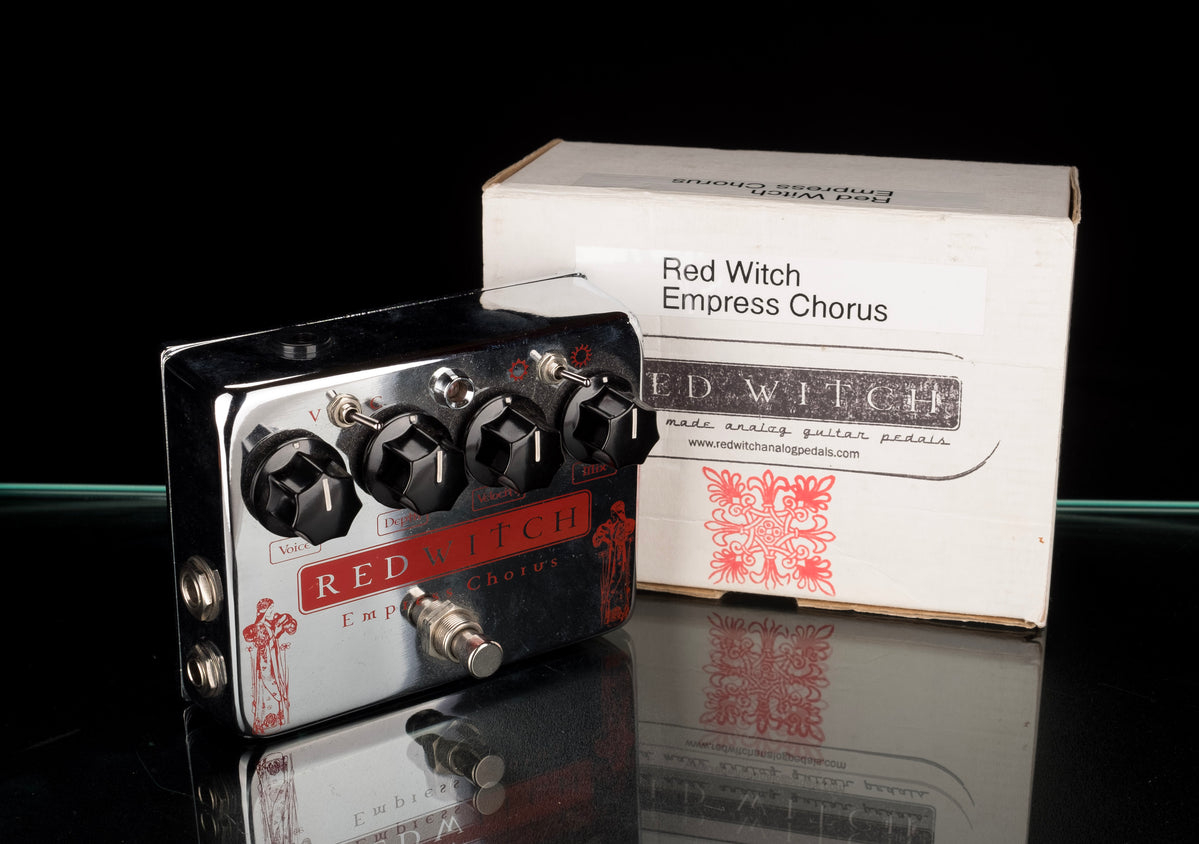 Used Red Witch Empress Chorus Pedal With Box — Truetone Music