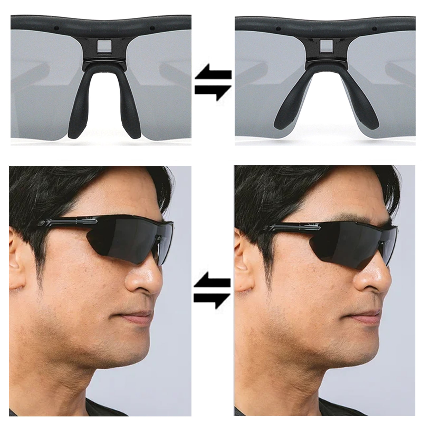 A-FIT オーバーサングラス 跳ね上げ式 AF-OS14 | 【公式】サングラス