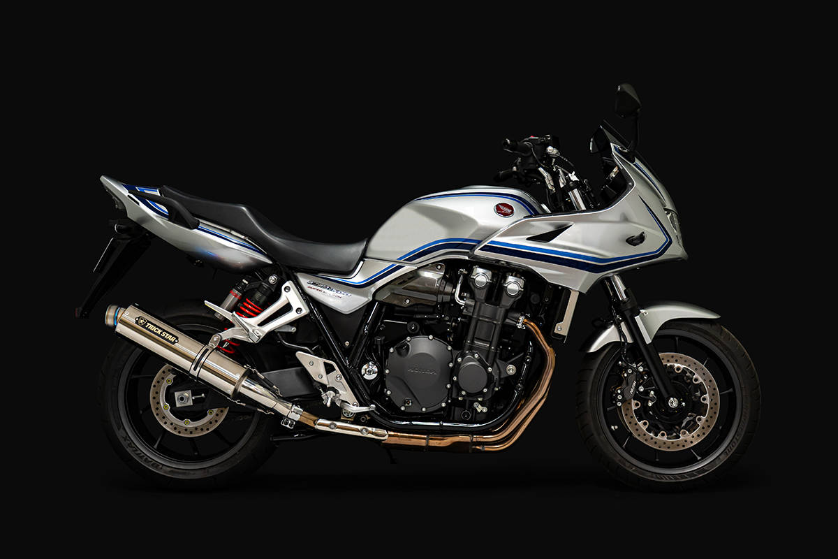 トリックスター / CB1300SF/SB【8BL-SC54】政府認証スリップオンマフラー