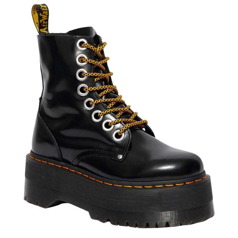 Dr martens Jadon Max 8 Eye Buttero boots Black | Dressinn