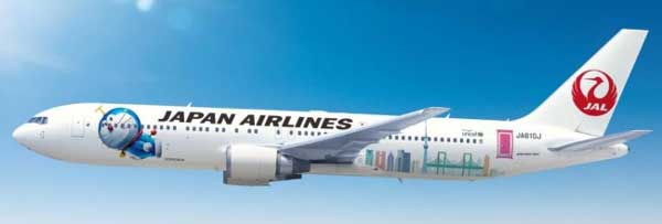 JAL、「ドラえもん」の特別塗装機を就航 9月22日から中国線に投入
