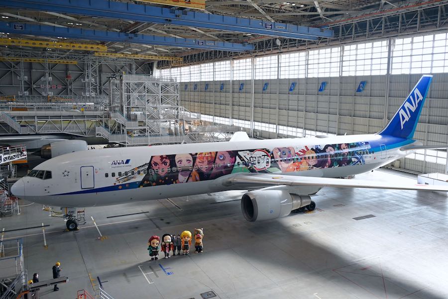 ANA、「鬼滅の刃じぇっと-壱-」の運航を10月21日で終了 - TRAICY