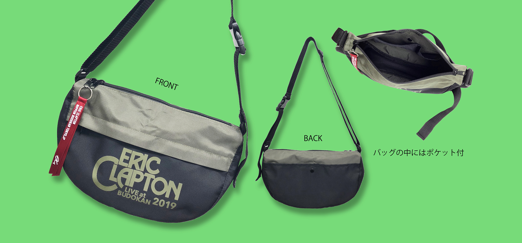 ERIC CLAPTON / 2019年ライブオリジナルグッズ | 事例・実績一覧