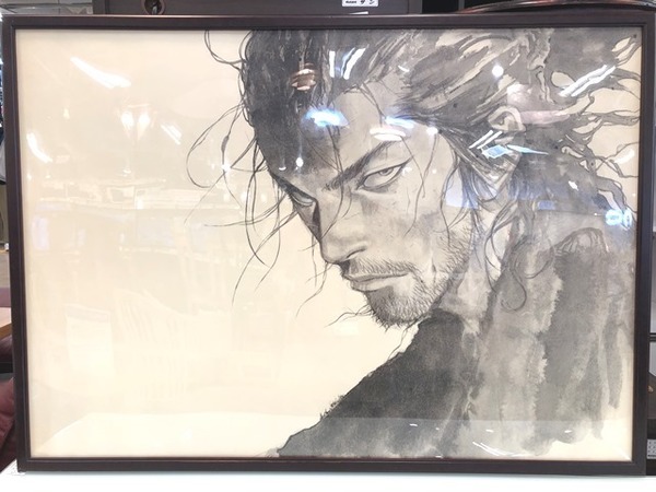 井上雄彦作 バガボンド・宮本武蔵の墨絵ポスターを入荷しました