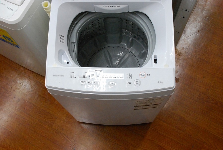 最新モデル!全自動洗濯機 TOSHIBA(東芝) 4.5kg AW-45M7 2019年製 入荷