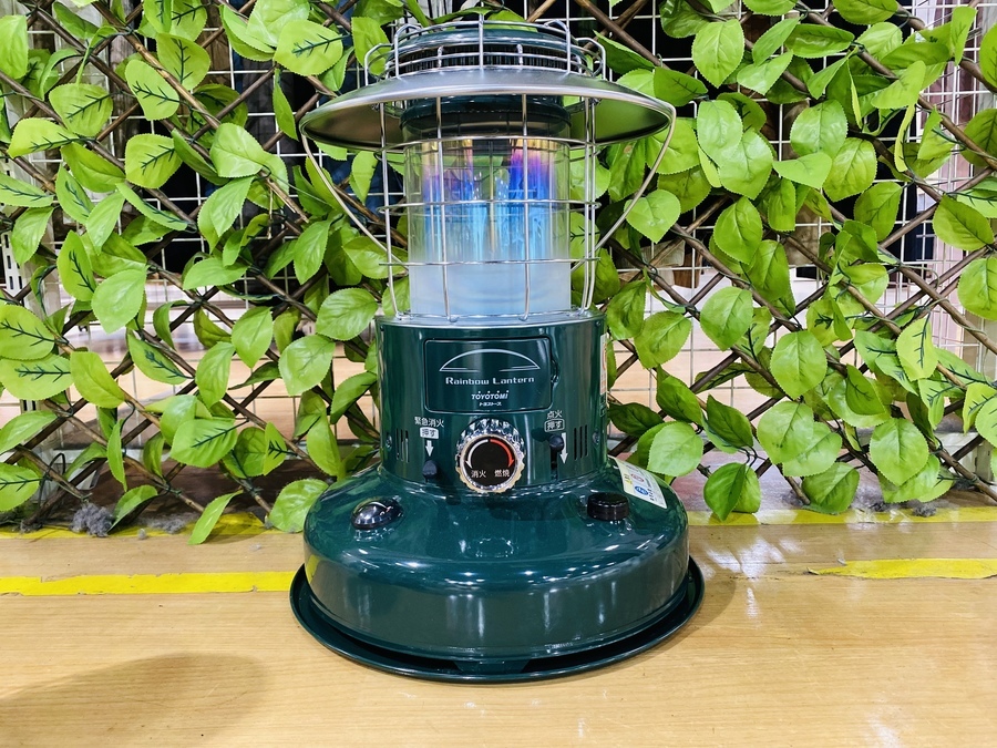 TOYOTOMI rainbow ストーブ 緑22年製 TOYOTOMI Rainbow 石油ストーブ