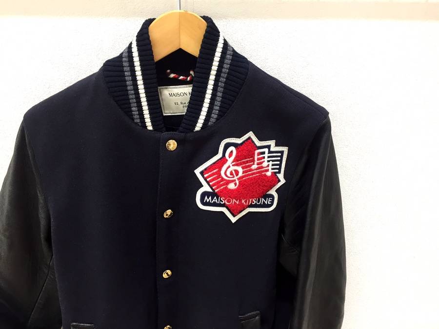 圧倒的な存在感。MAISON KITSUNEのスタジャン【東久留米店】｜2017年08