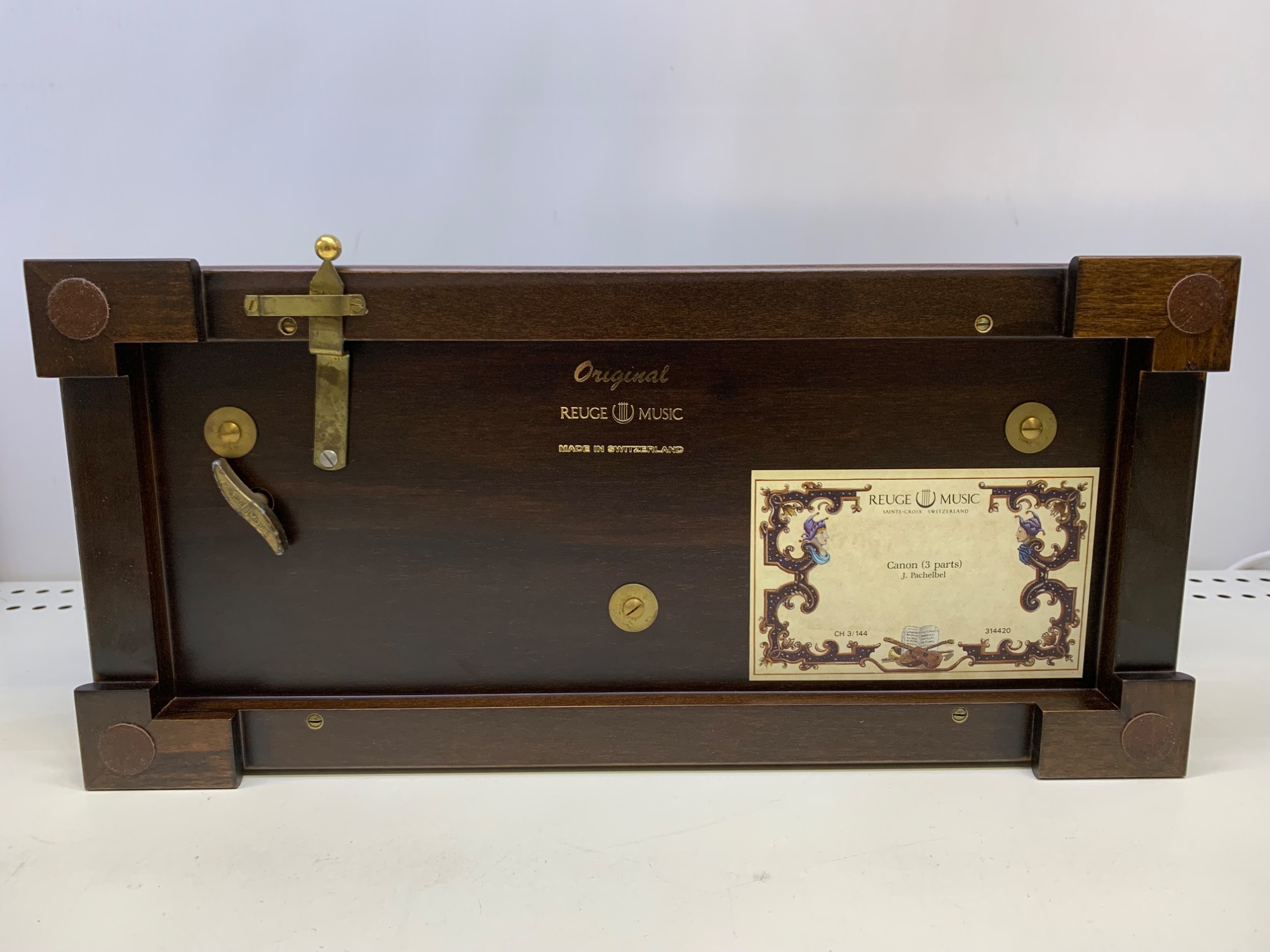 REUGE MUSIC (リュージュミュージック)のオルゴール Canon が入荷