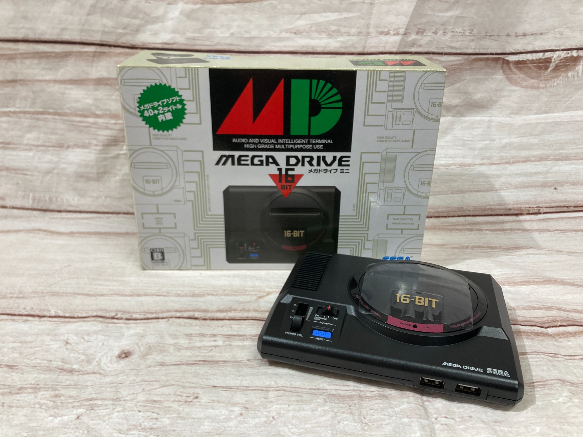 SEGA（セガ）より復刻ハードゲーム メガドライブ ミニのご紹介です