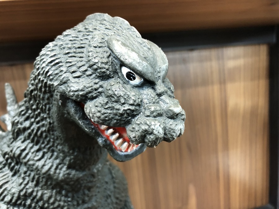 スマホで購入】1984年製BANDAI(バンダイ)ゴジラソフビフィギュアのご