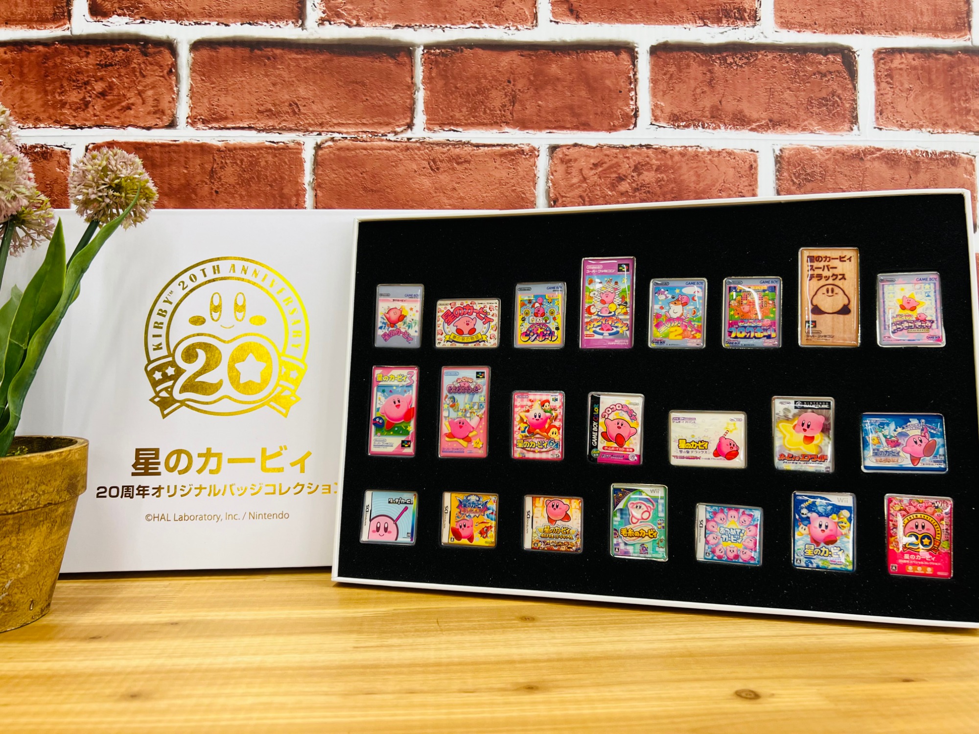 500個限定】星のカービィ 20周年オリジナルバッジコレクションが入荷