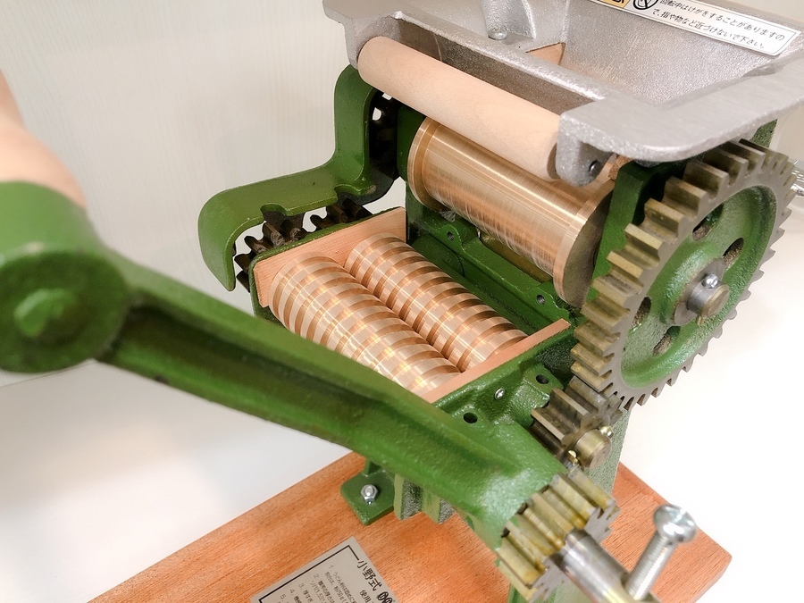 小野式製麺機 未使用デッドストック 小野機械製造所 鋳物 9.4キロ 小野