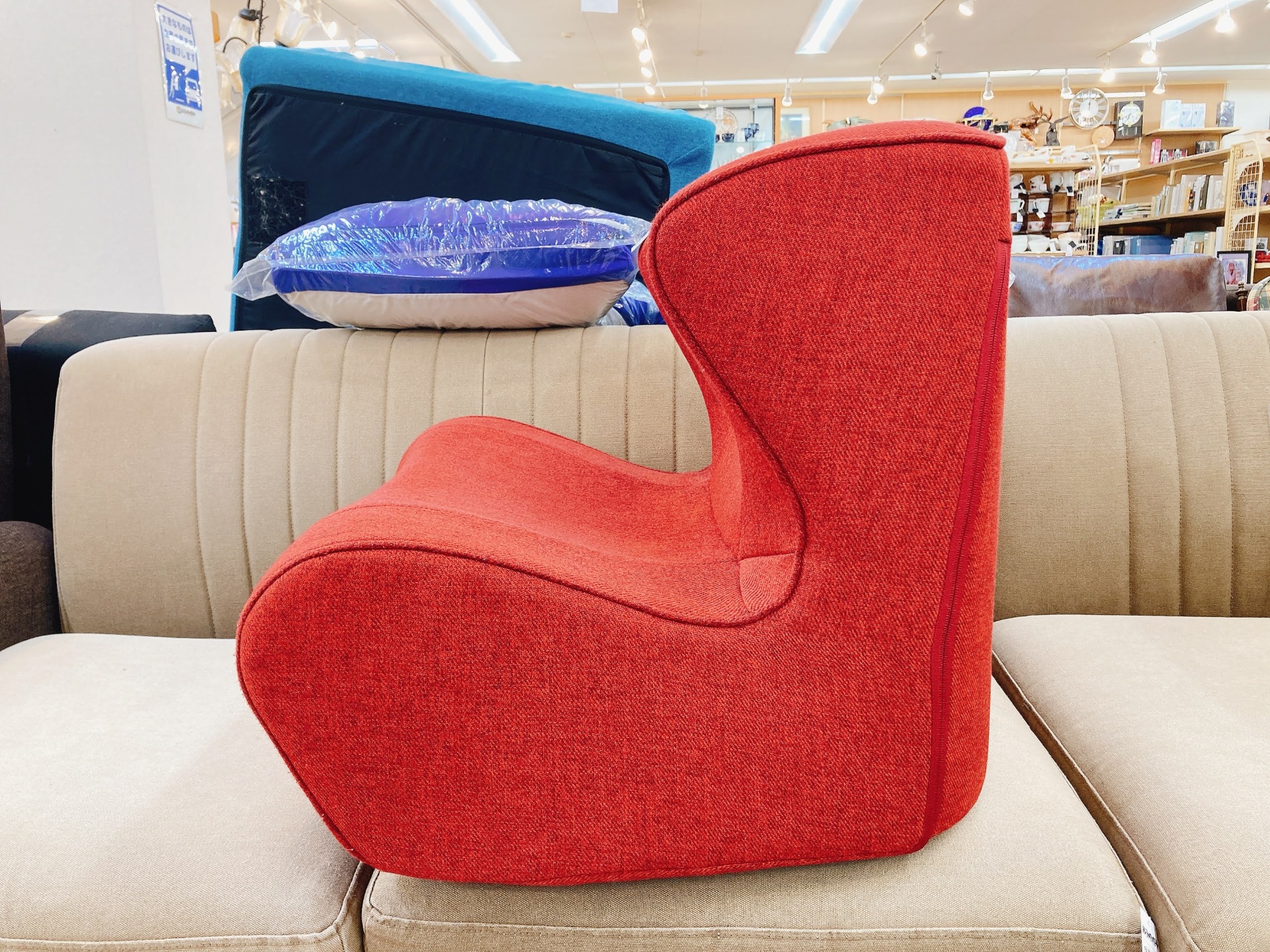 美品スタイル スタイルドクターチェア 美品 レッド ドクターチェア