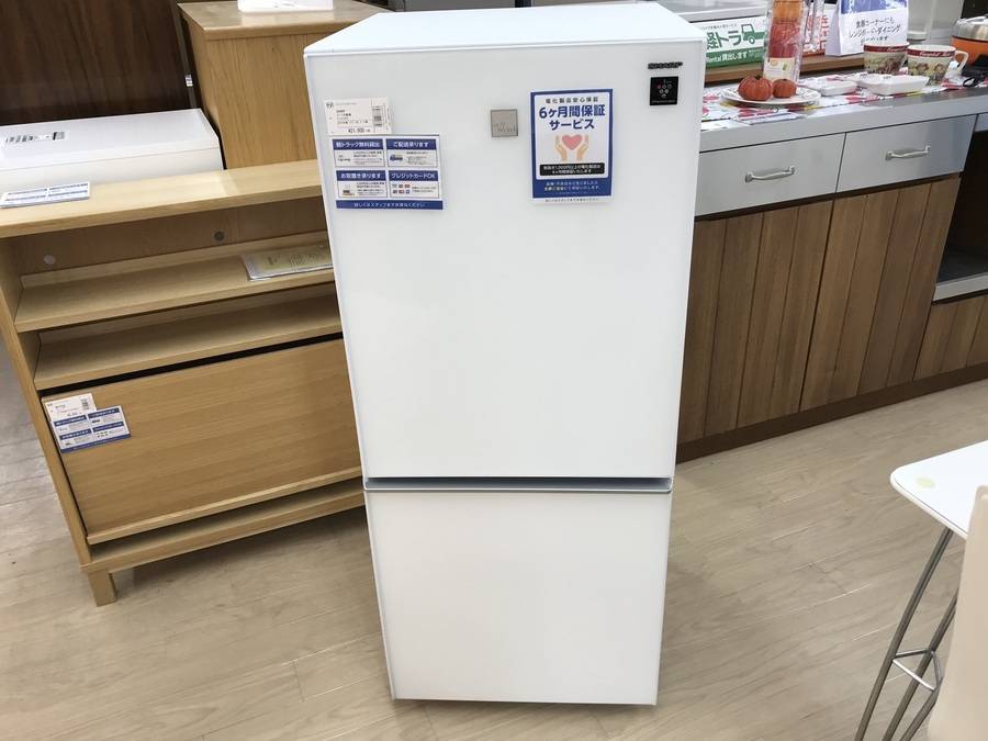SHARP(シャープ)の2ドア冷蔵庫「SJ-G14E4-W」をご紹介！｜2018年01月14