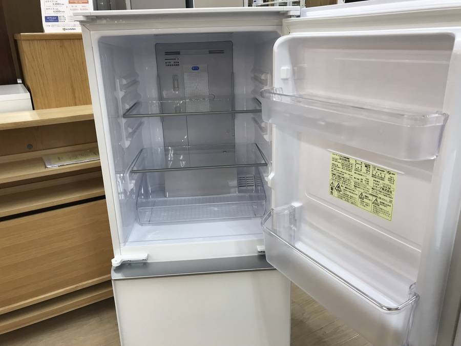 SHARP(シャープ)の2ドア冷蔵庫「SJ-G14E4-W」をご紹介！｜2018年01月14
