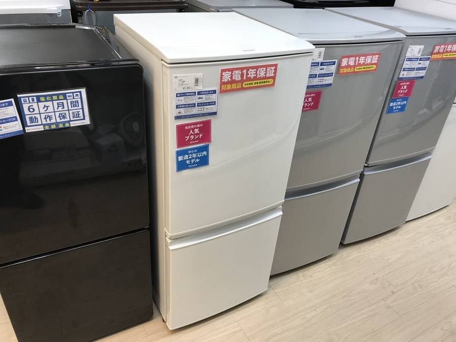 SHARP(シャープ)の2ドア冷蔵庫「SJ-D14B-W」をご紹介！｜2018年03月31