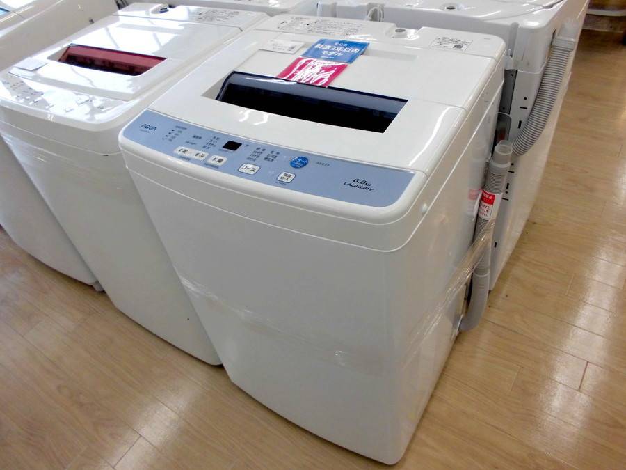 2017年製AQUA(アクア)の6.0kg全自動洗濯機「AQW-S60F」をご紹介