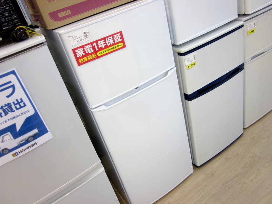 Haier(ハイアール)の130L 2ドア冷蔵庫 2019年製「JR-N130A」｜2019年11