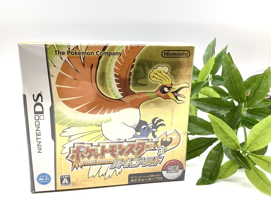 ポケウォーカー付き！大人気のポケットモンスター！ハートゴールドDS