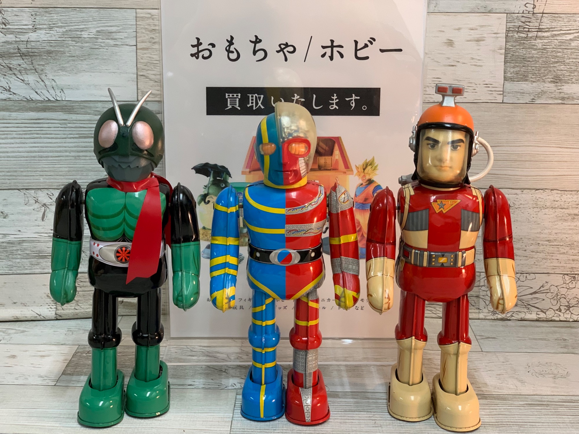 昭和レトロ】ビリケン商会のゼンマイ式ブリキ人形が多数入荷致しました