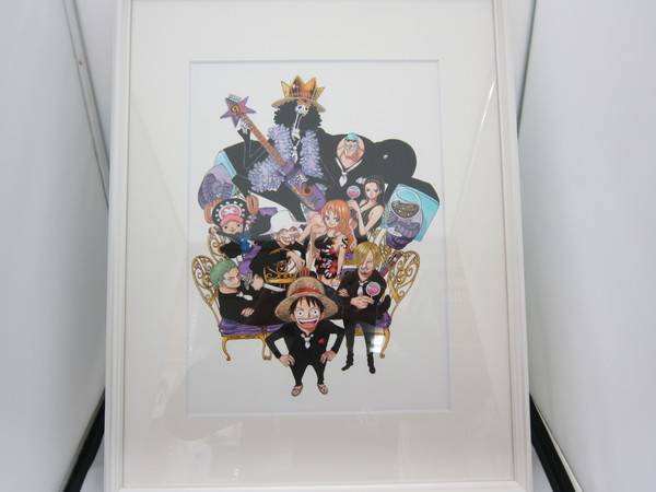 ONE PIECE(ワンピース)複製原画キービジュアル麦わらの一味入荷です